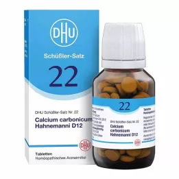 BIOCHEMIE DHU 22 Ανθρακικό ασβέστιο D 12 δισκία, 200 κάψουλες