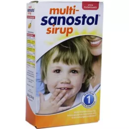 MULTI SANOSTOL Σιρόπι χωρίς προσθήκη ζάχαρης, 260 g