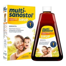 MULTI SANOSTOL Σιρόπι χωρίς προσθήκη ζάχαρης, 260 g