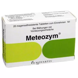 METEOZYM Επικαλυμμένα με λεπτό υμένιο δισκία, 20 τεμάχια