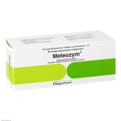METEOZYM Επικαλυμμένα με λεπτό υμένιο δισκία, 50 τεμάχια