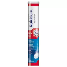 KUKIDENT Cleaner Express Active Plus Tabs, 33 τεμάχια