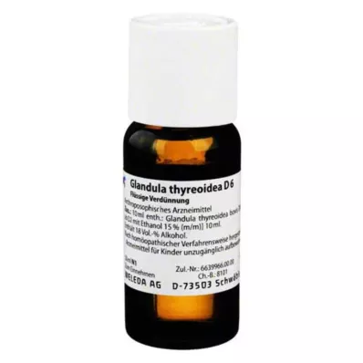GLANDULA THYREOIDEA Αραίωση D 6, 50 ml