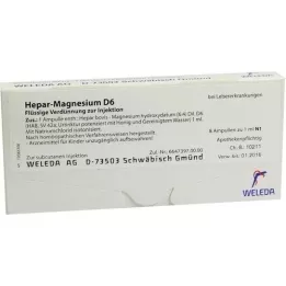 HEPAR MAGNESIUM D 6 αμπούλες, 8X1 ml