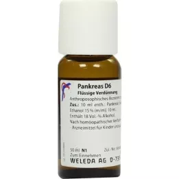 PANKREAS Αραίωση D 6, 50 ml