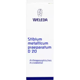 STIBIUM METALLICUM PRAEPARATUM D 20 Τρίτωση, 20 g