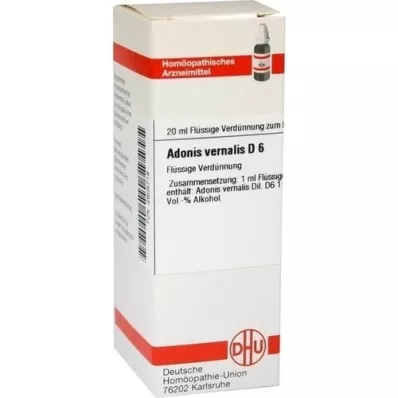 ADONIS VERNALIS Αραίωση D 6, 20 ml