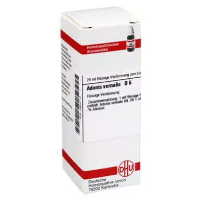 ADONIS VERNALIS Αραίωση D 6, 20 ml