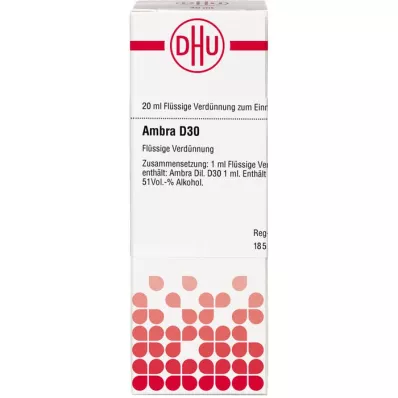 AMBRA D 30 αραίωση, 20 ml