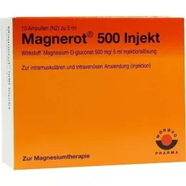 MAGNEROT 500 ενέσιμες αμπούλες, 10X5 ml