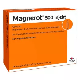 MAGNEROT 500 ενέσιμες αμπούλες, 10X5 ml