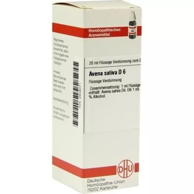 AVENA SATIVA Αραίωση D 6, 20 ml