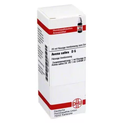 AVENA SATIVA Αραίωση D 6, 20 ml AVENA SATIVA Αραίωση D 6, 20 ml