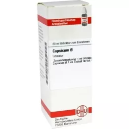 CAPSICUM Μητρικό βάμμα D 1, 20 ml