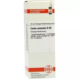 CARBO ANIMALIS D 30 αραίωση, 20 ml