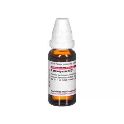 CARDIOSPERMUM D 1 αραίωση, 20 ml CARDIOSPERMUM D 1 αραίωση, 20 ml