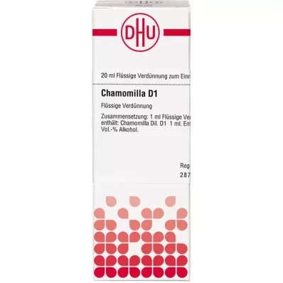 CHAMOMILLA D 1 αραίωση, 20 ml