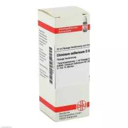 CHININUM SULFURICUM Αραίωση D 6, 20 ml