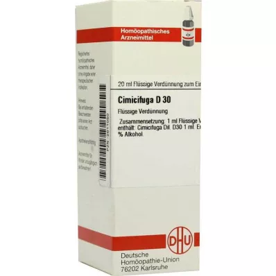 CIMICIFUGA D 30 αραίωση, 20 ml