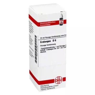 CRATAEGUS Αραίωση D 6, 20 ml CRATAEGUS Αραίωση D 6, 20 ml