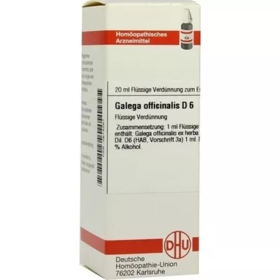 GALEGA officinalis D 6 αραίωση, 20 ml