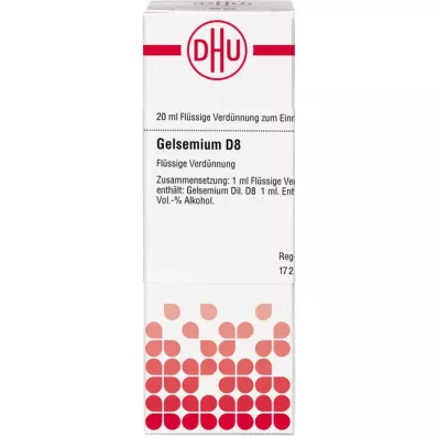GELSEMIUM Αραίωση D 8, 20 ml