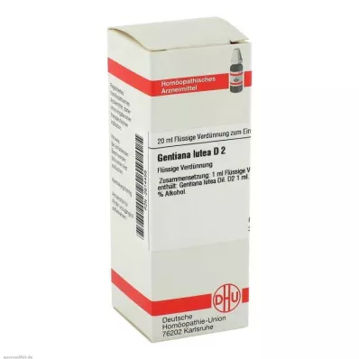 GENTIANA LUTEA Αραίωση D 2, 20 ml