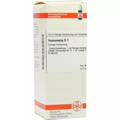 HAMAMELIS D 1 αραίωση, 50 ml