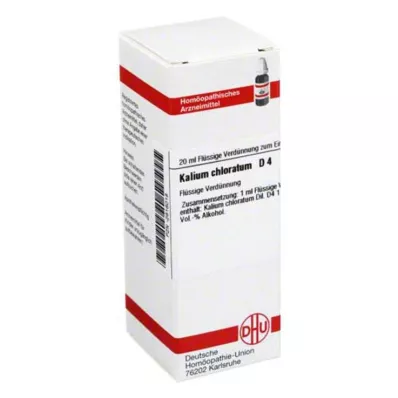 KALIUM CHLORATUM Αραίωση D 4, 20 ml