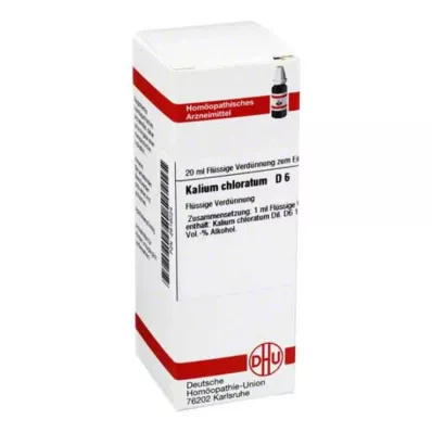 KALIUM CHLORATUM Αραίωση D 6, 20 ml