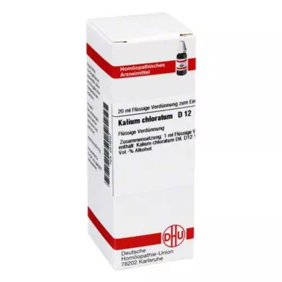 KALIUM CHLORATUM D 12 αραίωση, 20 ml