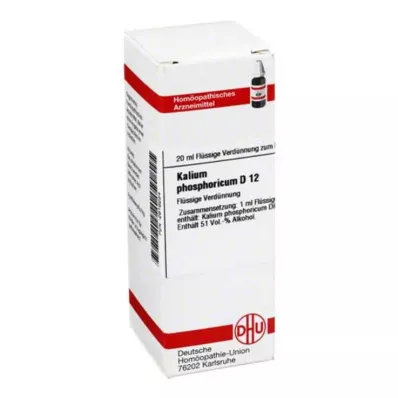 KALIUM PHOSPHORICUM D 12 αραίωση, 20 ml