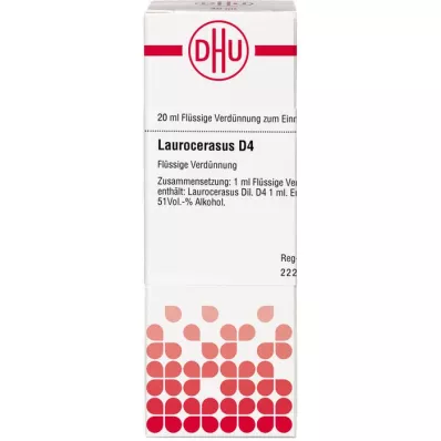 LAUROCERASUS Αραίωση D 4, 20 ml