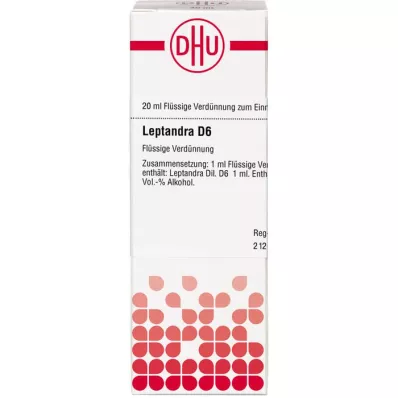 LEPTANDRA Αραίωση D 6, 20 ml