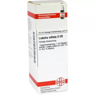LOBELIA INFLATA D 30 αραίωση, 20 ml