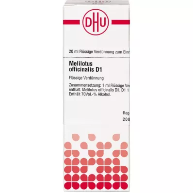 MELILOTUS OFFICINALIS D 1 αραίωση, 20 ml