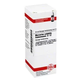 MERCURIUS SOLUBILIS Hahnemanni D 12 αραίωση, 20 ml