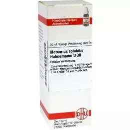 MERCURIUS SOLUBILIS Hahnemanni D 30 αραίωση, 20 ml