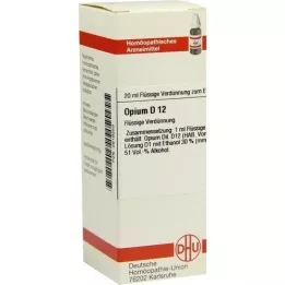 OPIUM D 12 αραίωση, 20 ml