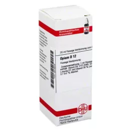 OPIUM D 12 αραίωση, 20 ml