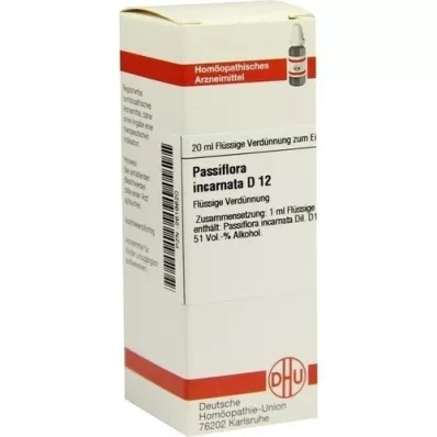 PASSIFLORA INCARNATA D 12 αραίωση, 20 ml