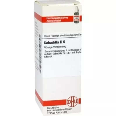 SABADILLA Αραίωση D 6, 20 ml