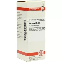 SARSAPARILLA Αραίωση D 2, 20 ml