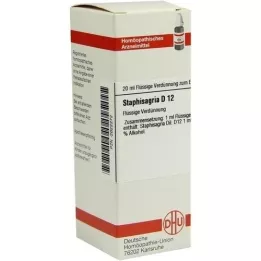 STAPHISAGRIA D 12 αραίωση, 20 ml