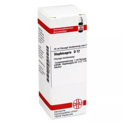 STAPHISAGRIA D 12 αραίωση, 20 ml STAPHISAGRIA D 12 αραίωση, 20 ml