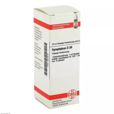 SYMPHYTUM D 30 αραίωση, 20 ml
