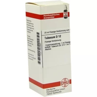 TABACUM D 12 αραίωση, 20 ml