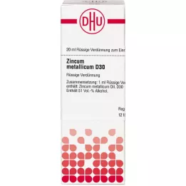 ZINCUM METALLICUM D 30 αραίωση, 20 ml