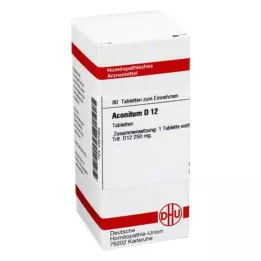 ACONITUM D 12 δισκία, 80 κάψουλες