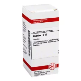 ALUMINA D 12 δισκία, 80 κάψουλες